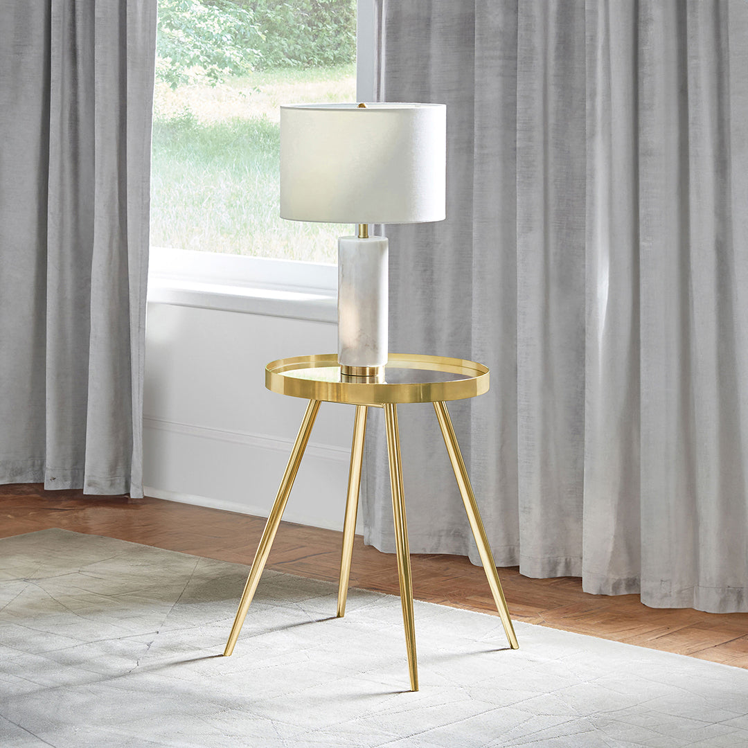 Celina Round End Table