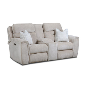 Titan Power Reclining Loveseat with Console