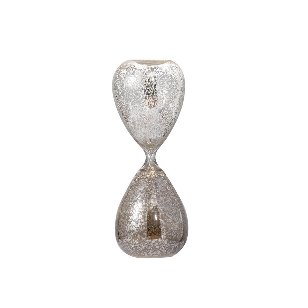 Mercury Glass 60-Minute Hourglass