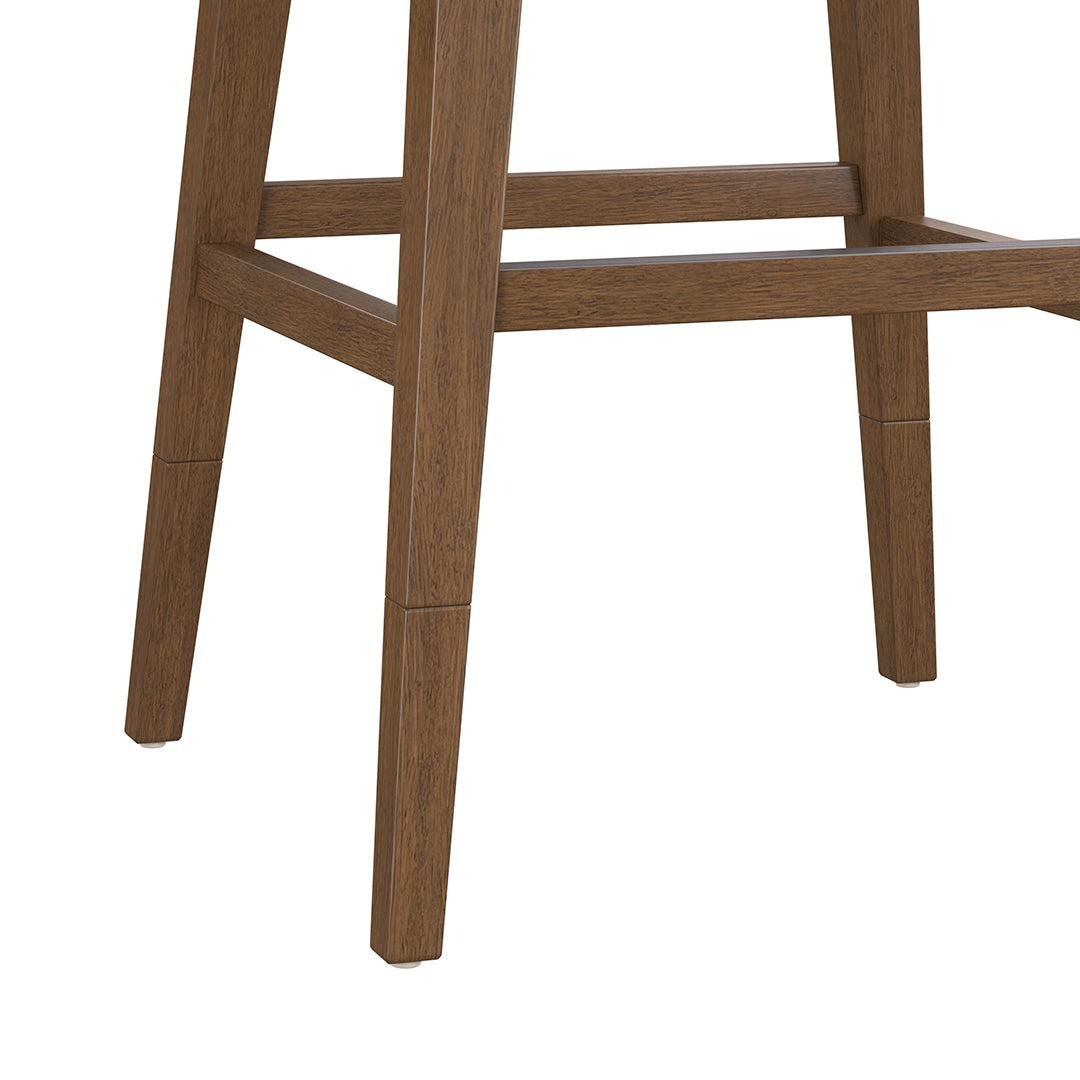 Tapered Bar Stool - Brown