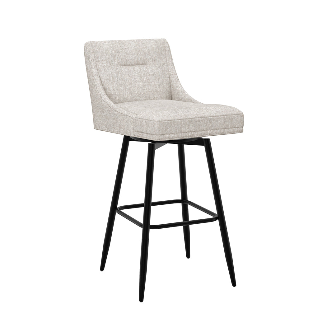 Tapered Bar Stool - Beige