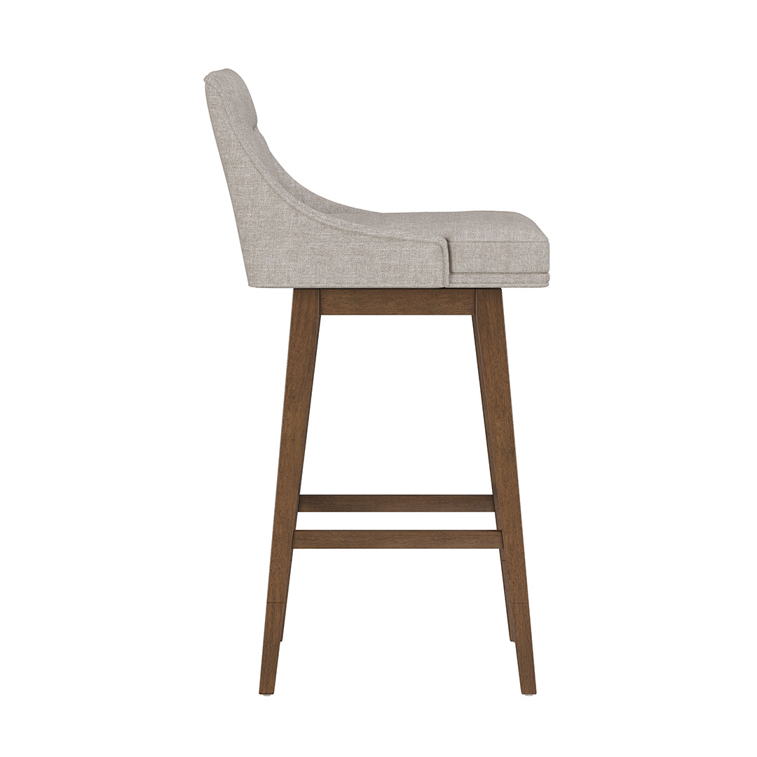 Tapered Bar Stool - Beige
