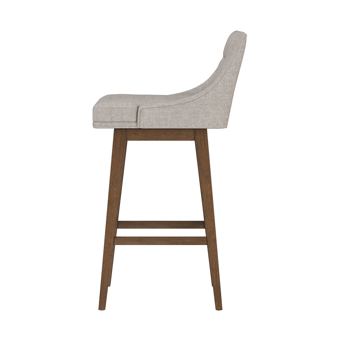 Tapered Bar Stool - Beige