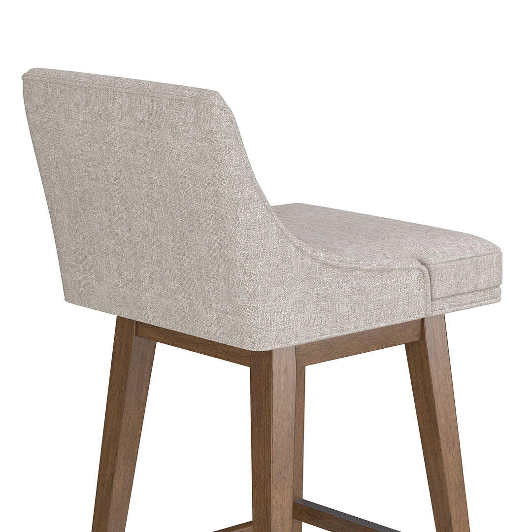 Tapered Bar Stool - Beige