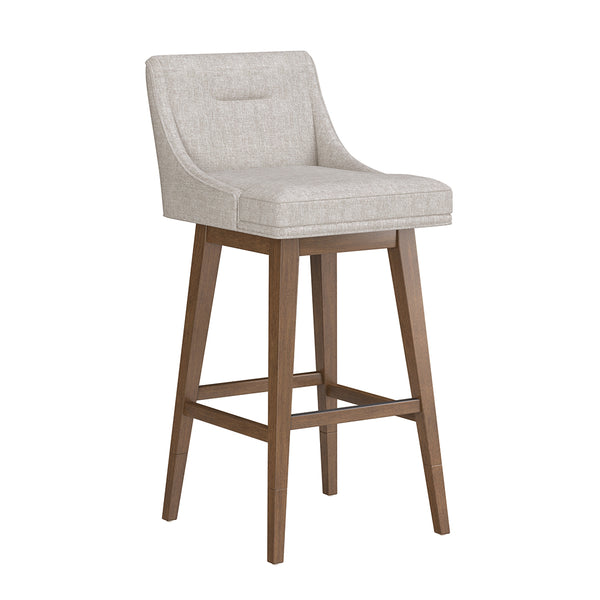 Tapered Bar Stool - Beige