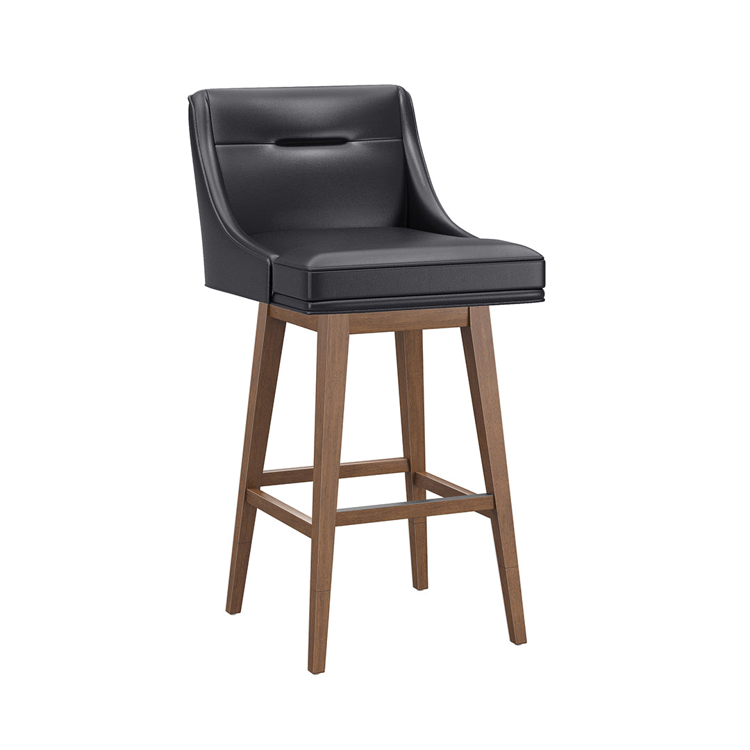 Tapered Bar Stool - Black