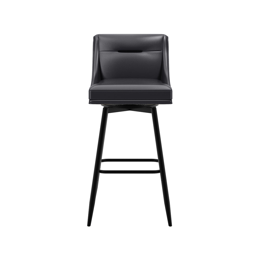 Tapered Bar Stool - Black