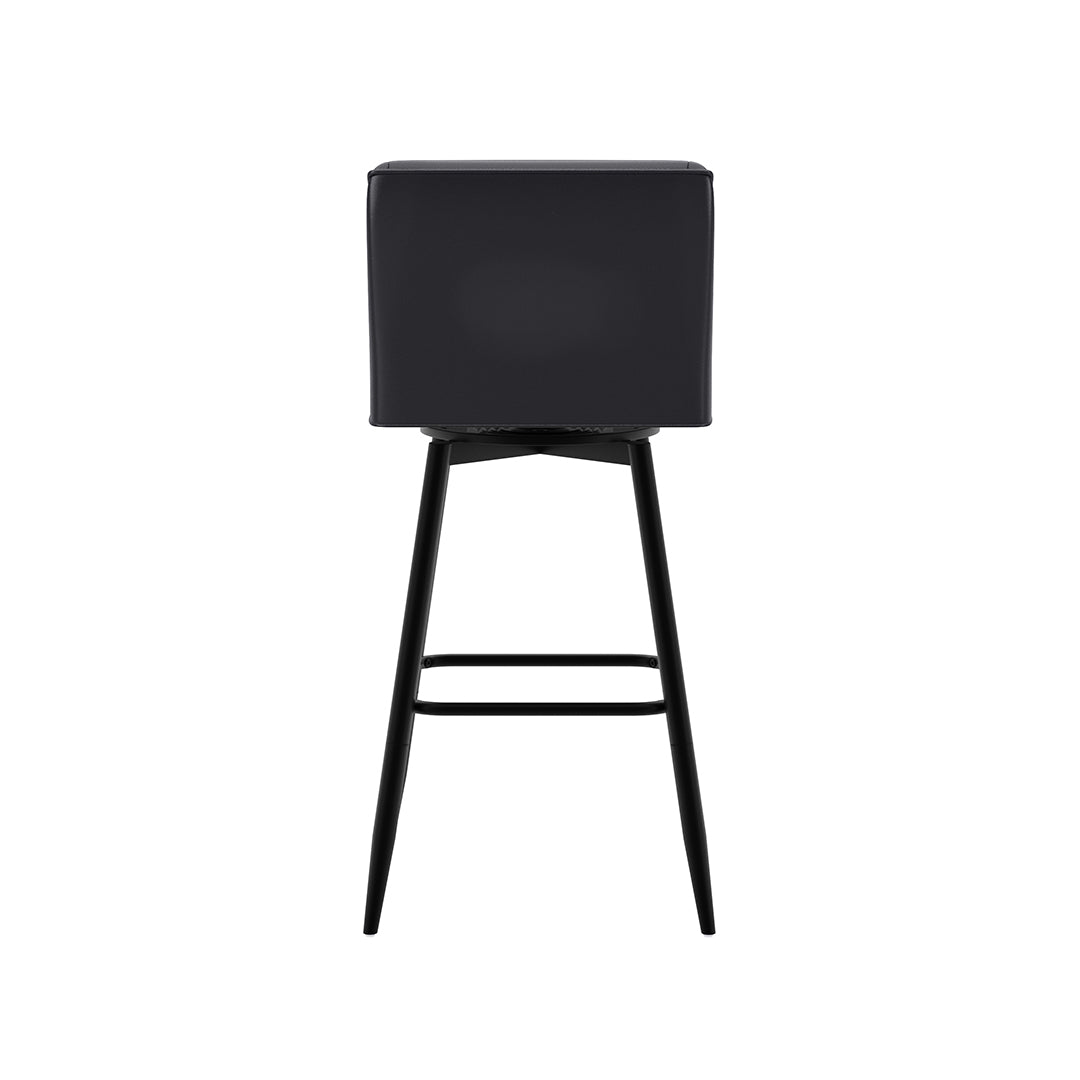 Tapered Bar Stool - Black