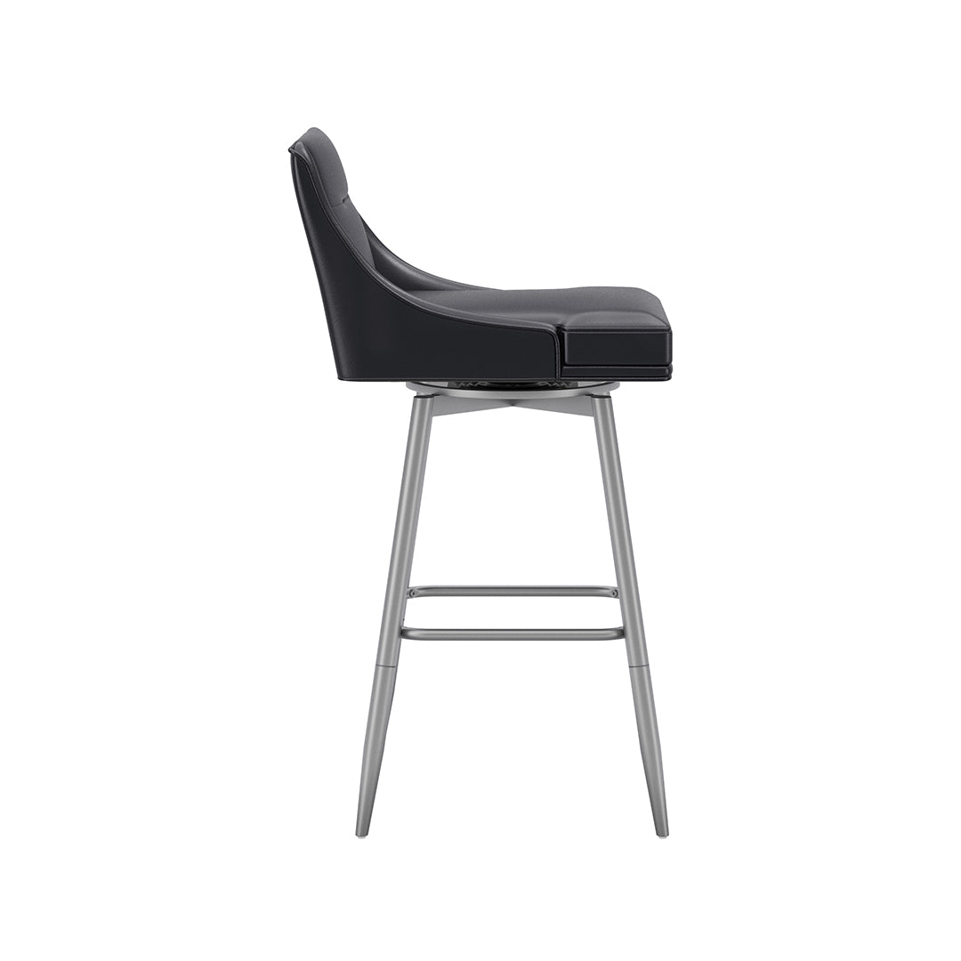 Tapered Bar Stool - Black