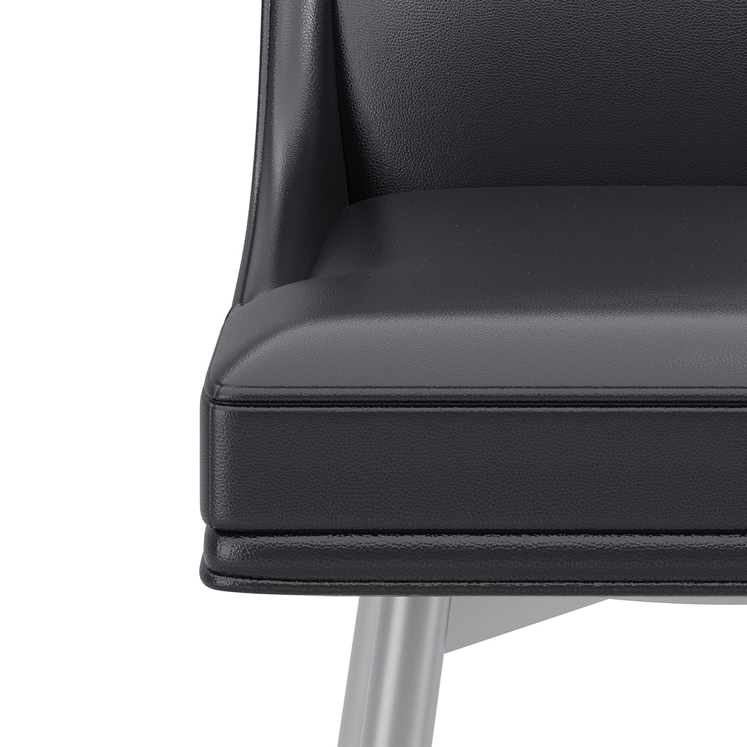 Tapered Bar Stool - Black