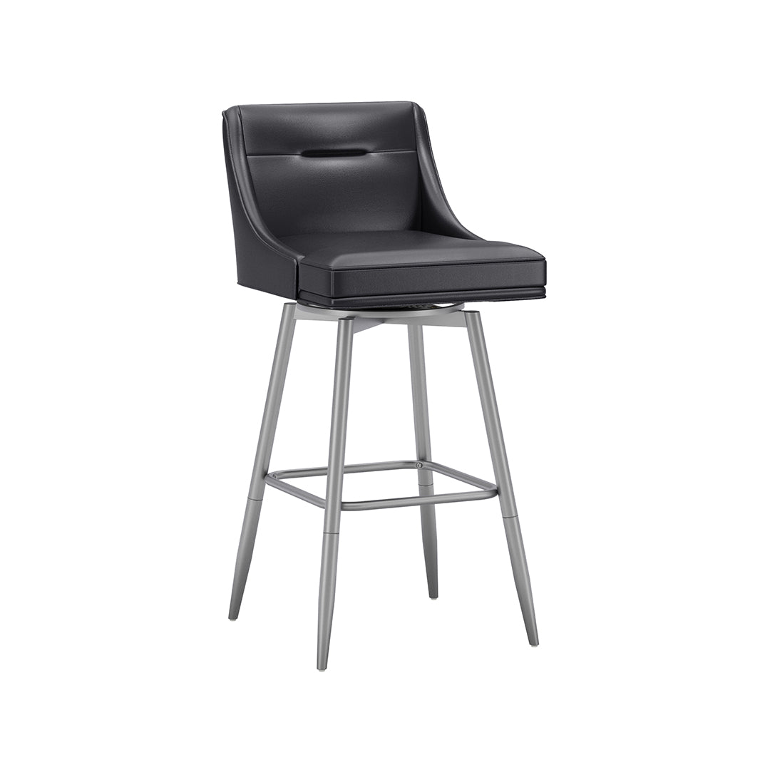 Tapered Bar Stool - Black