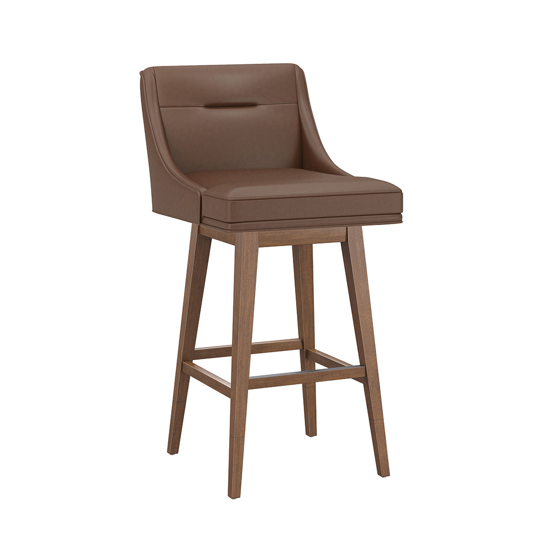 Tapered Bar Stool - Brown