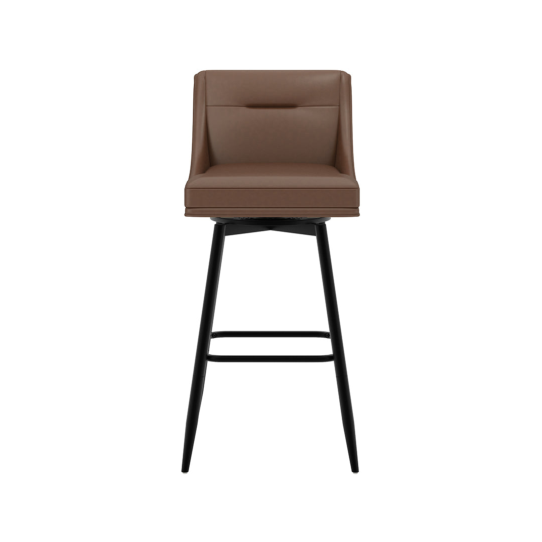 Tapered Bar Stool - Brown