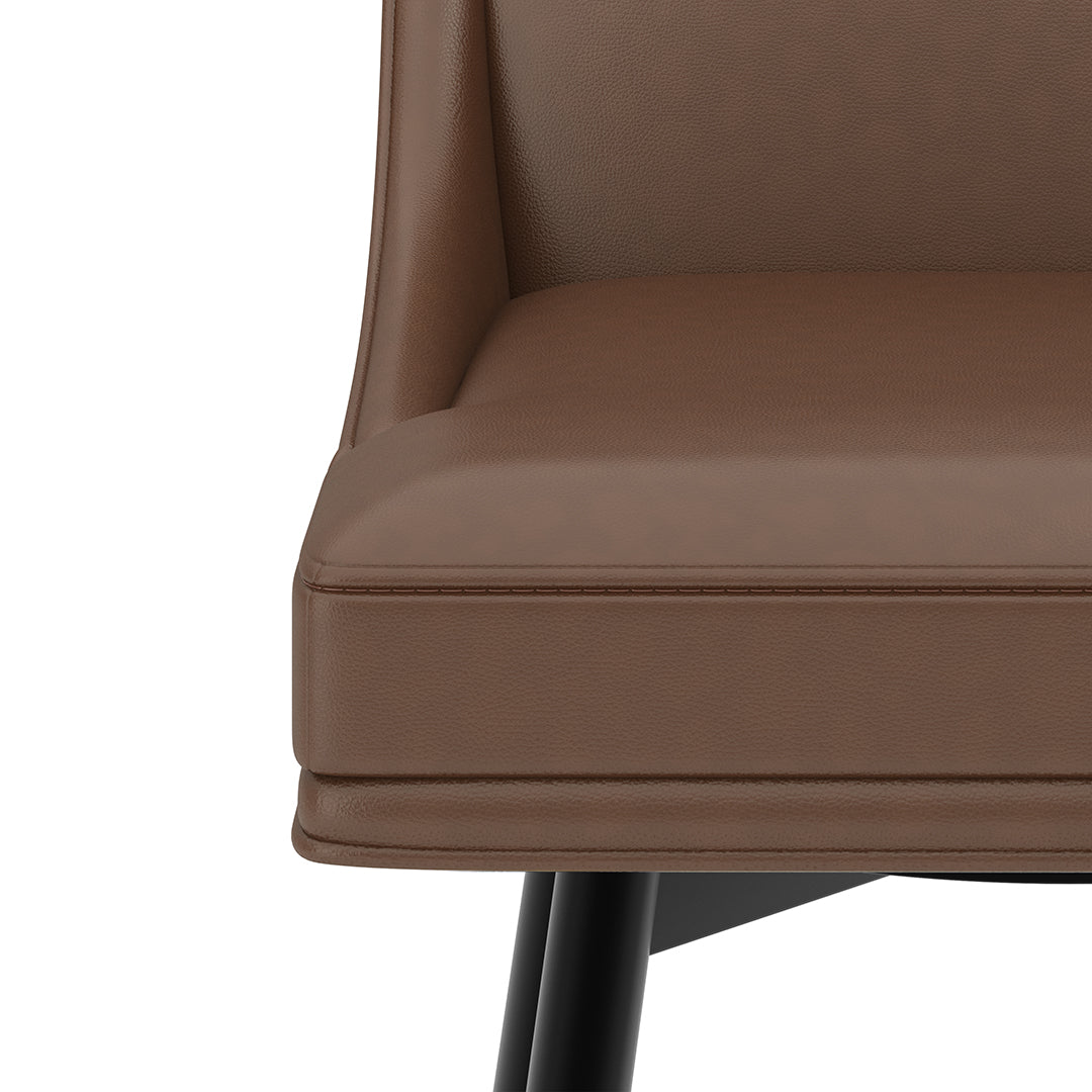 Tapered Bar Stool - Brown