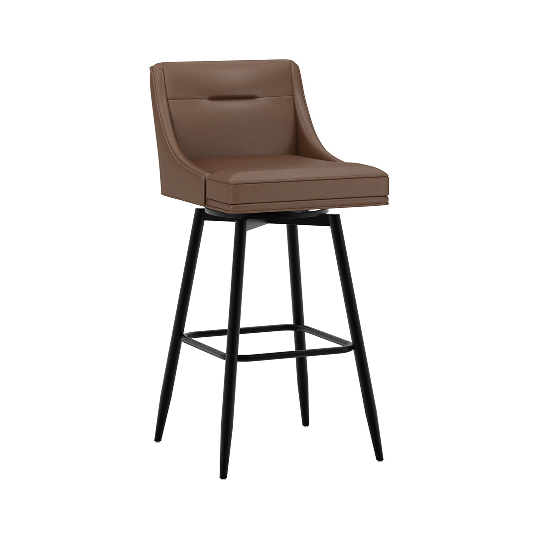 Tapered Bar Stool - Brown