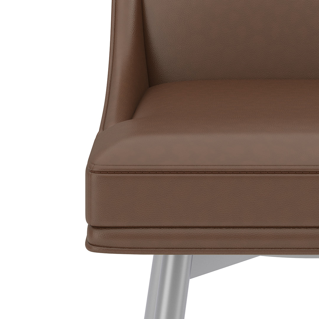 Tapered Bar Stool - Brown