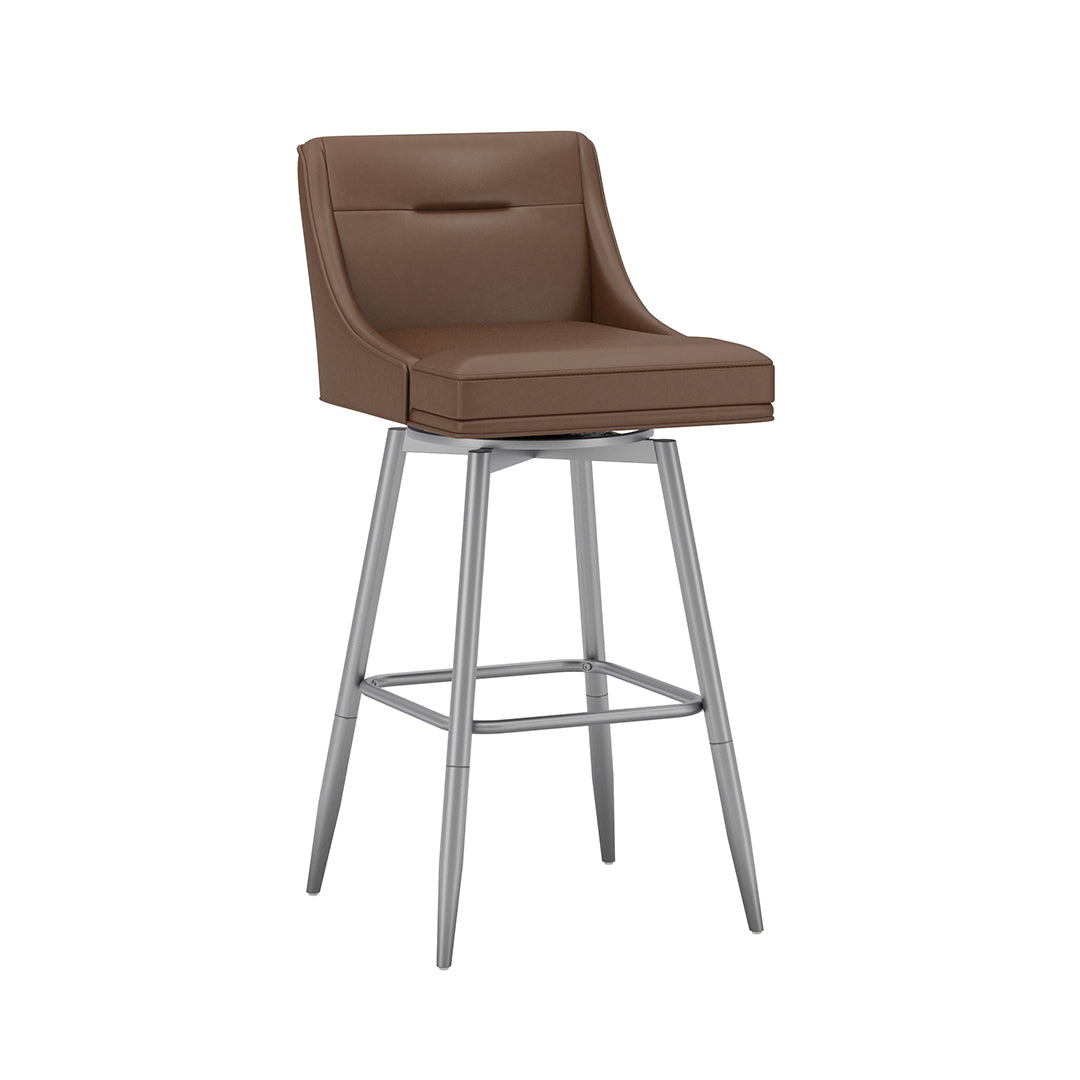Tapered Bar Stool - Brown