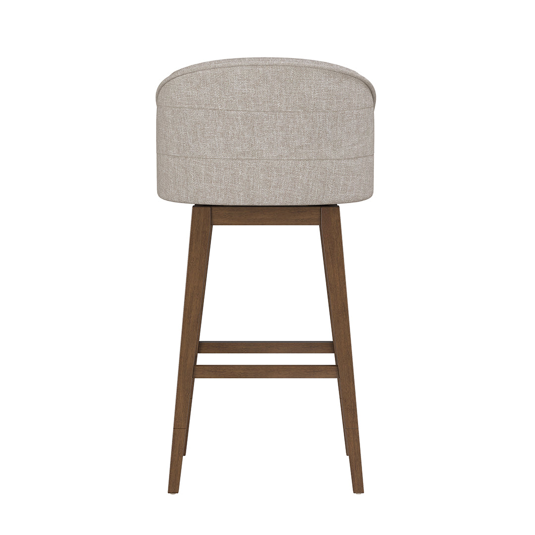 Barrel Bar Stool - Beige