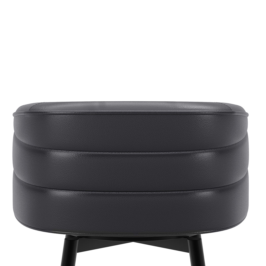 Barrel Bar Stool - Black