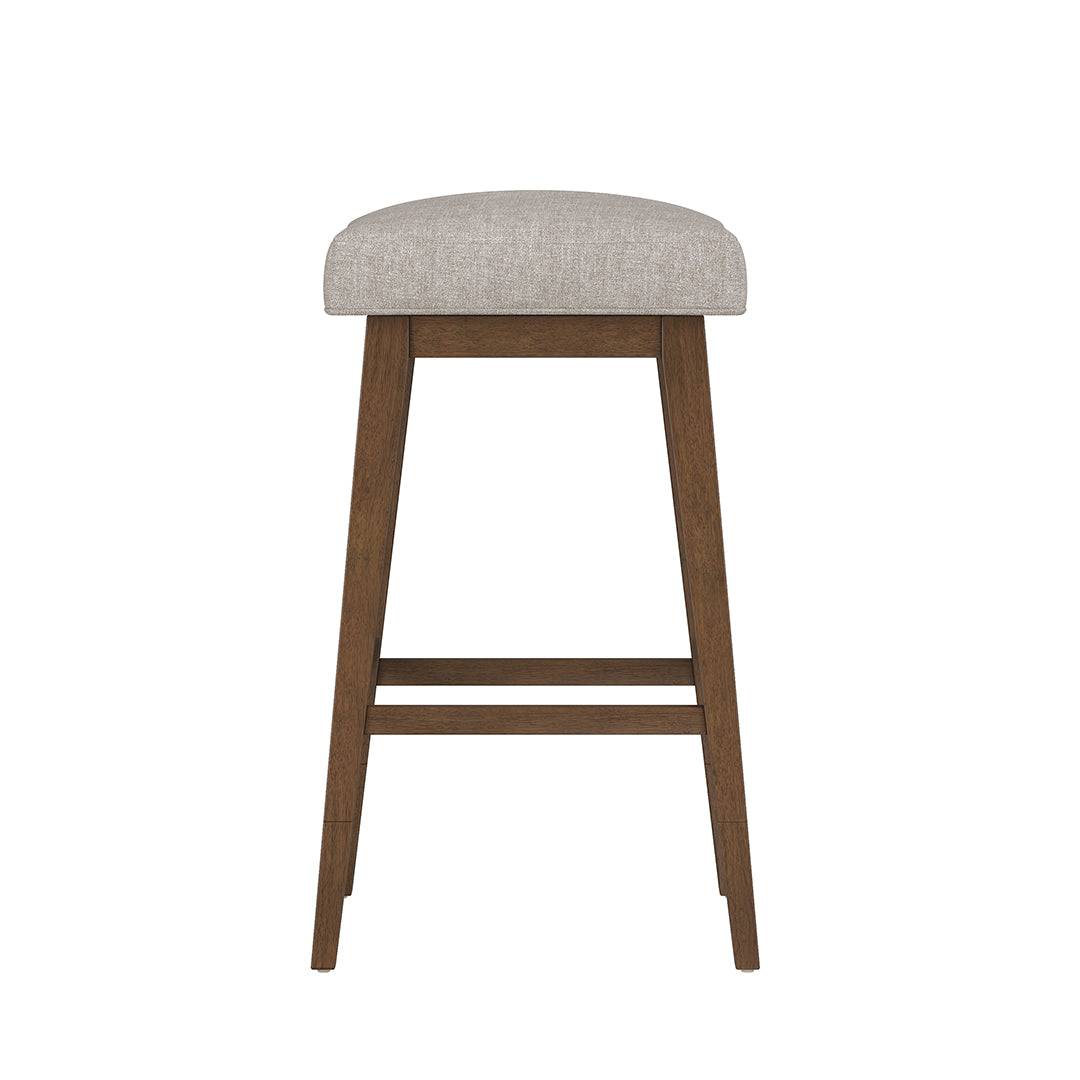 Square Bar Stool - Beige