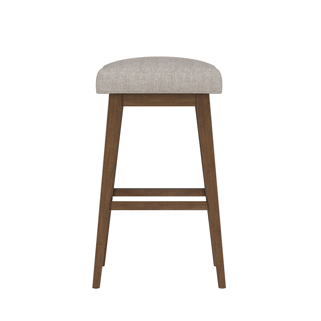 Square Bar Stool - Beige