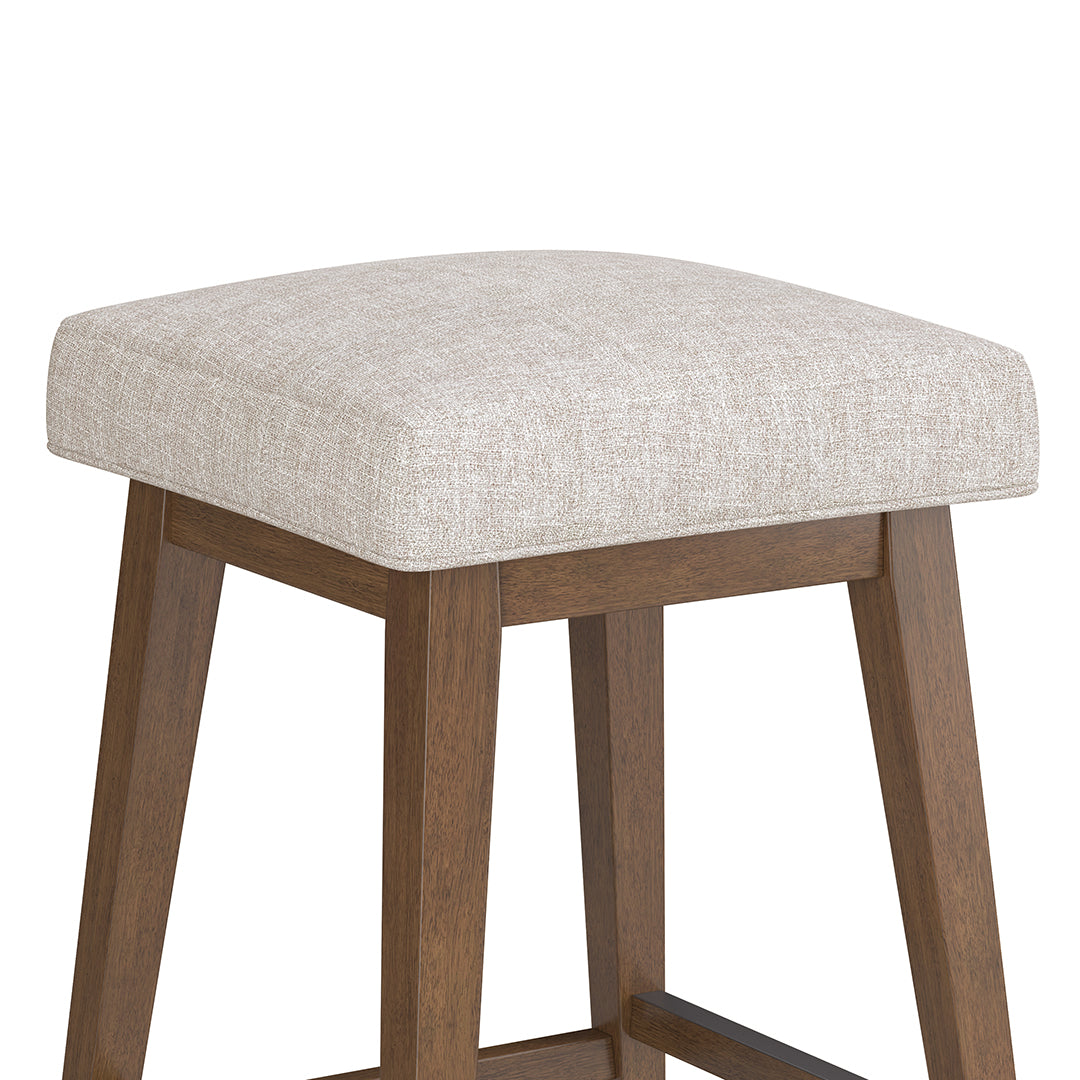 Square Bar Stool - Beige