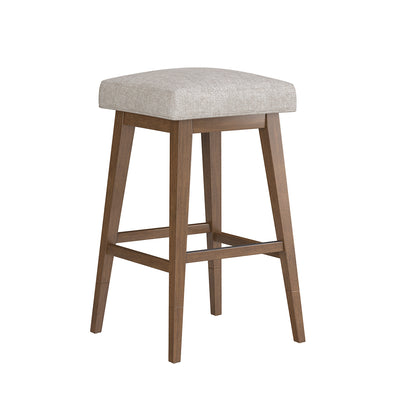 Square Bar Stool - Beige
