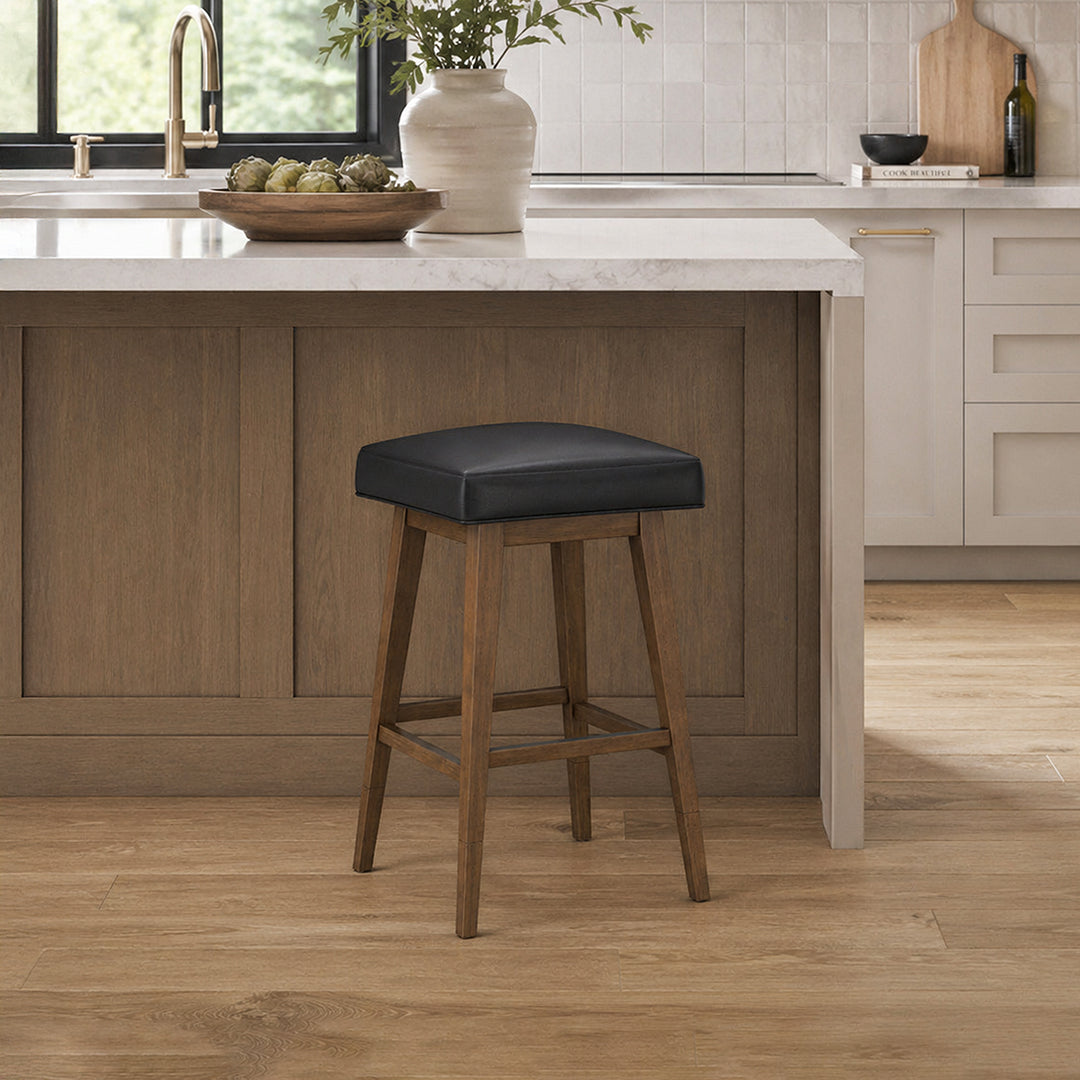 Square Bar Stool - Black