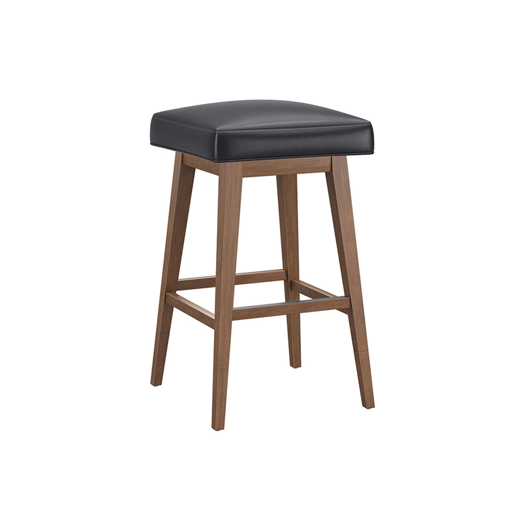 Square Bar Stool - Black