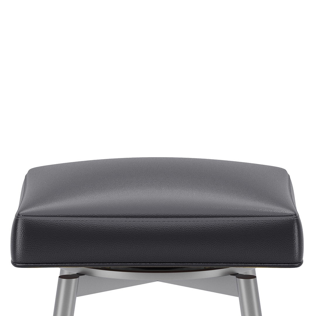 Square Bar Stool - Black