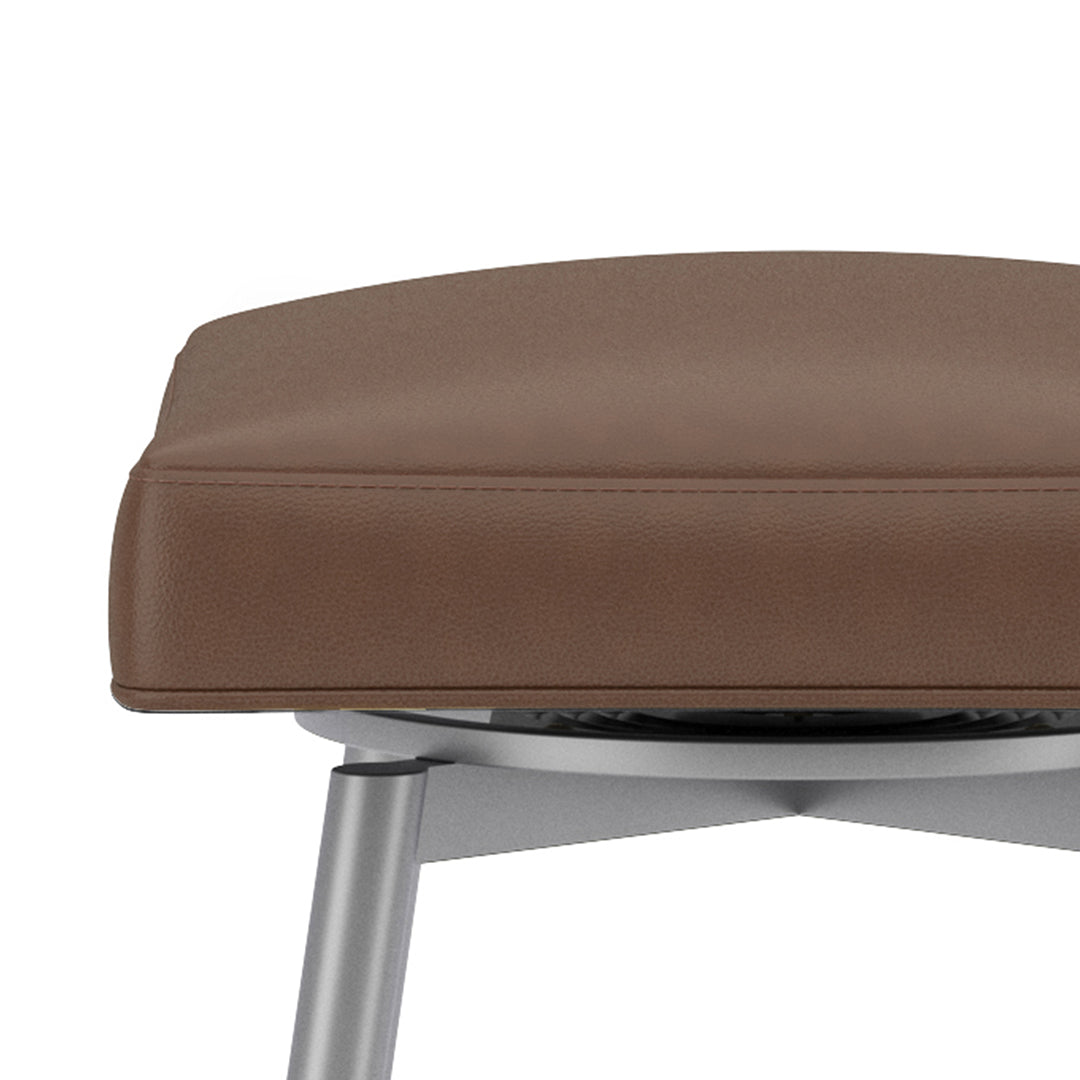 Square Bar Stool - Brown