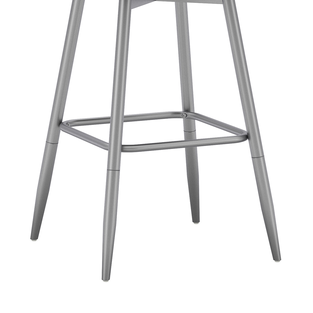 Square Bar Stool - Brown