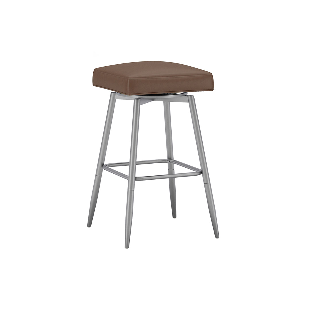 Square Bar Stool - Brown