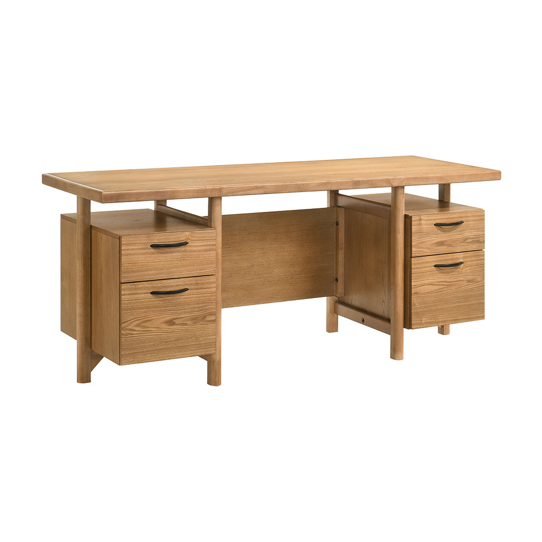 Roldan Computer Desk with Filing Drawers