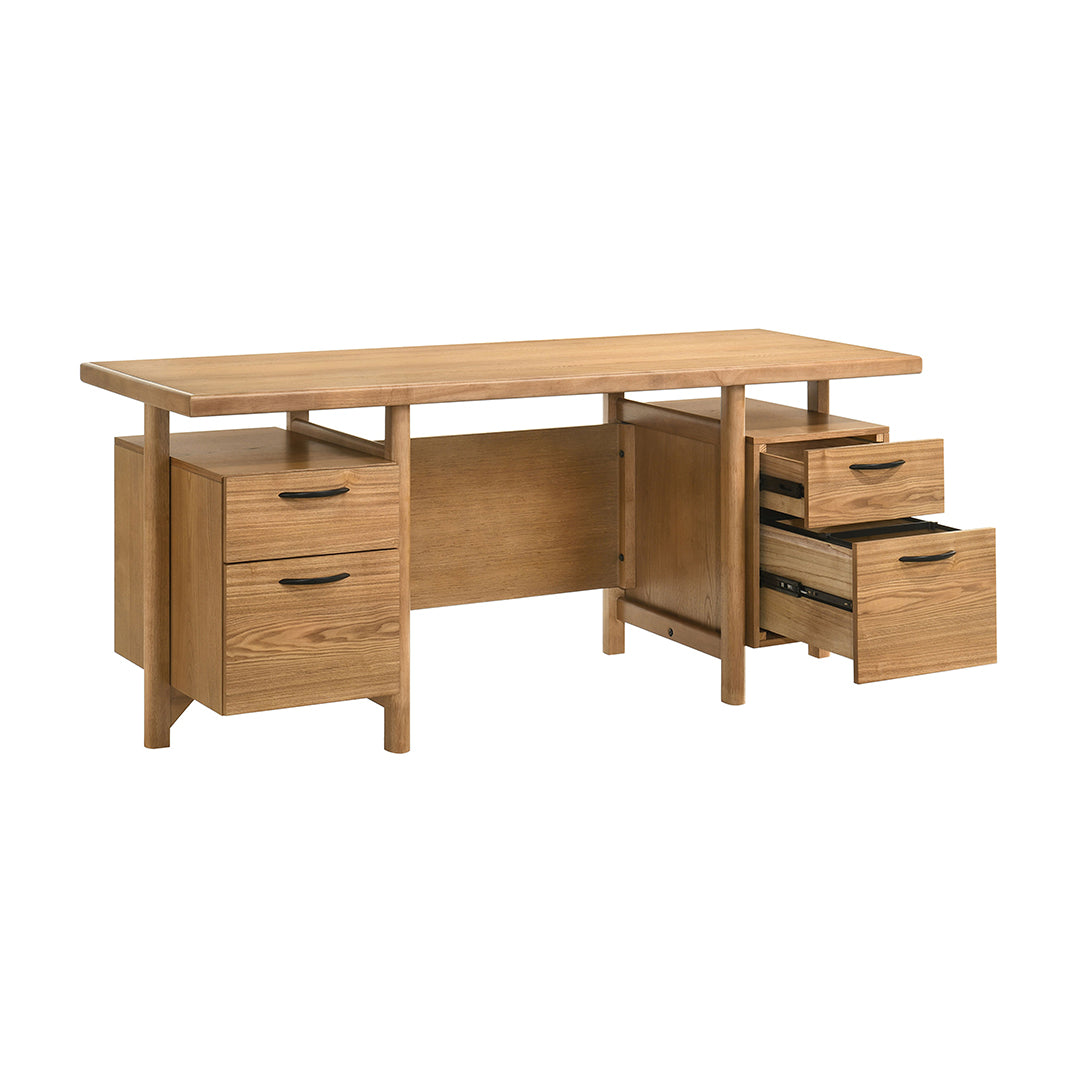 Roldan Computer Desk with Filing Drawers