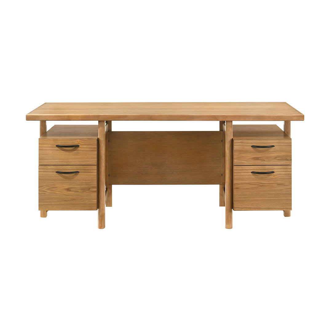 Roldan Computer Desk with Filing Drawers