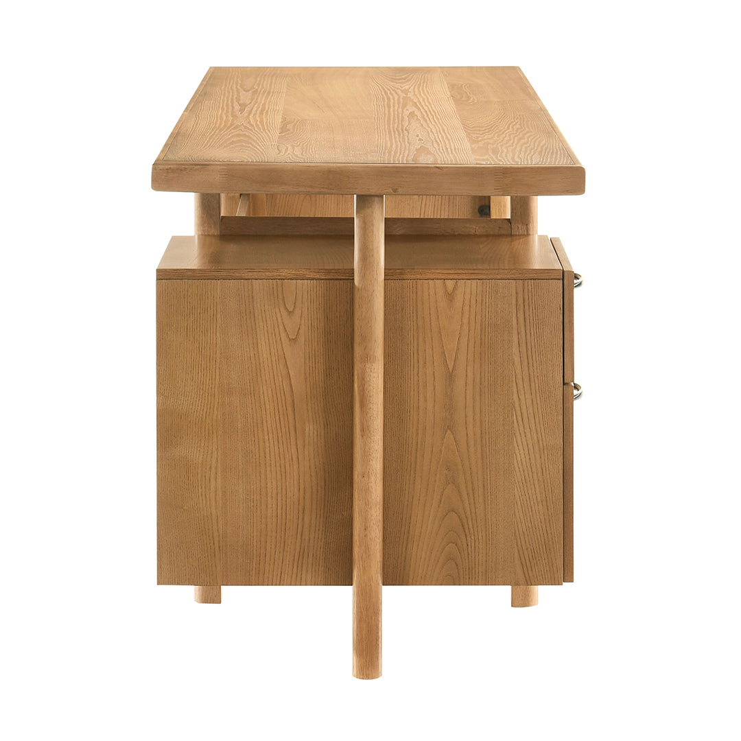 Roldan Computer Desk with Filing Drawers