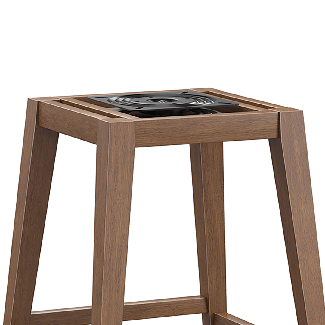 Square Bar Stool - Brown