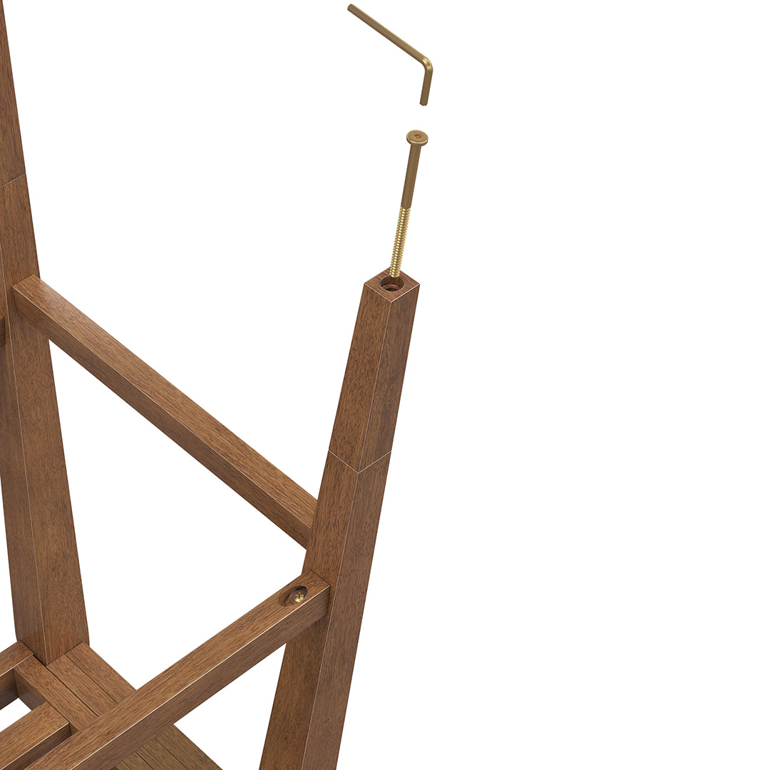 Square Bar Stool - Black