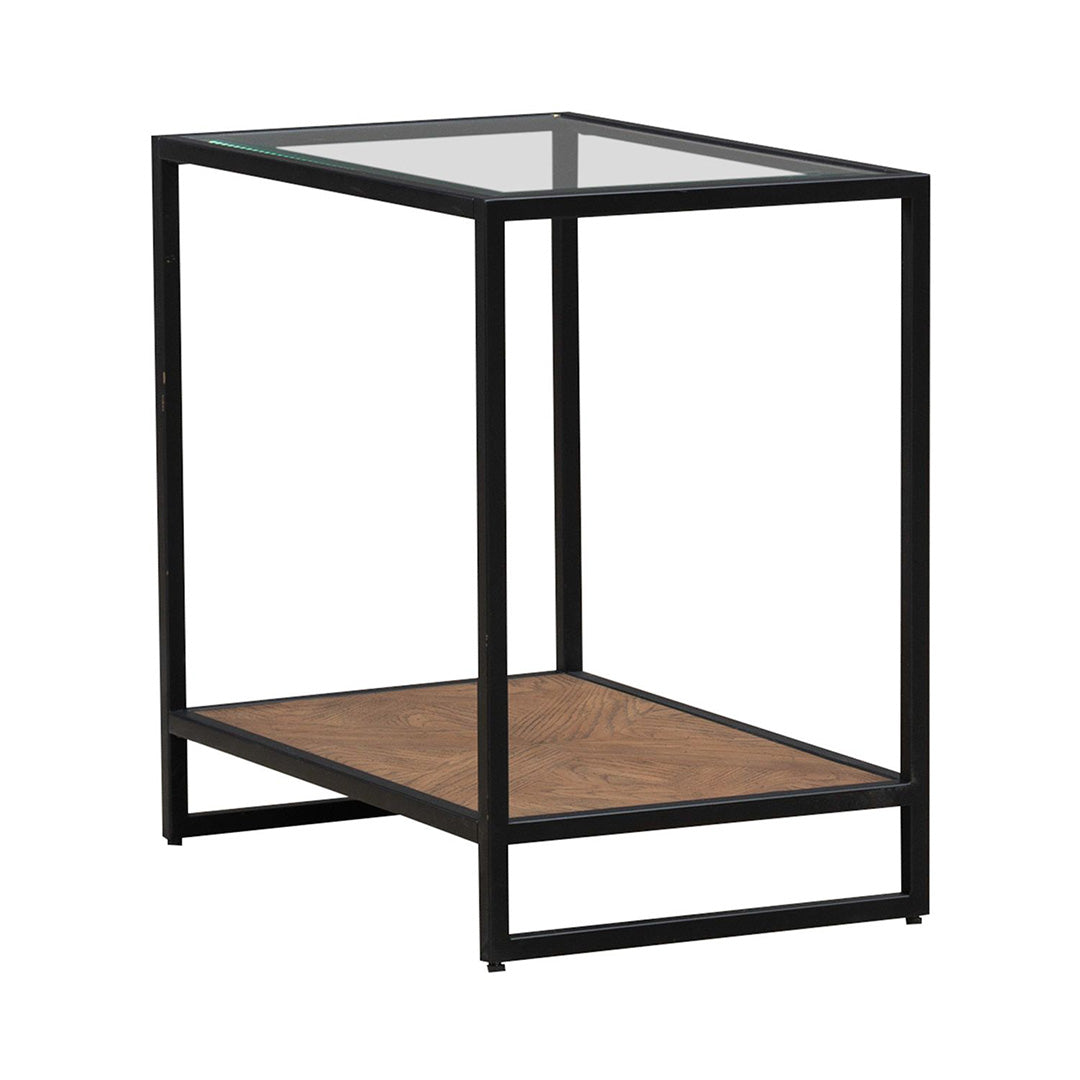 Black Bedford Side Table from Liberty Furniture