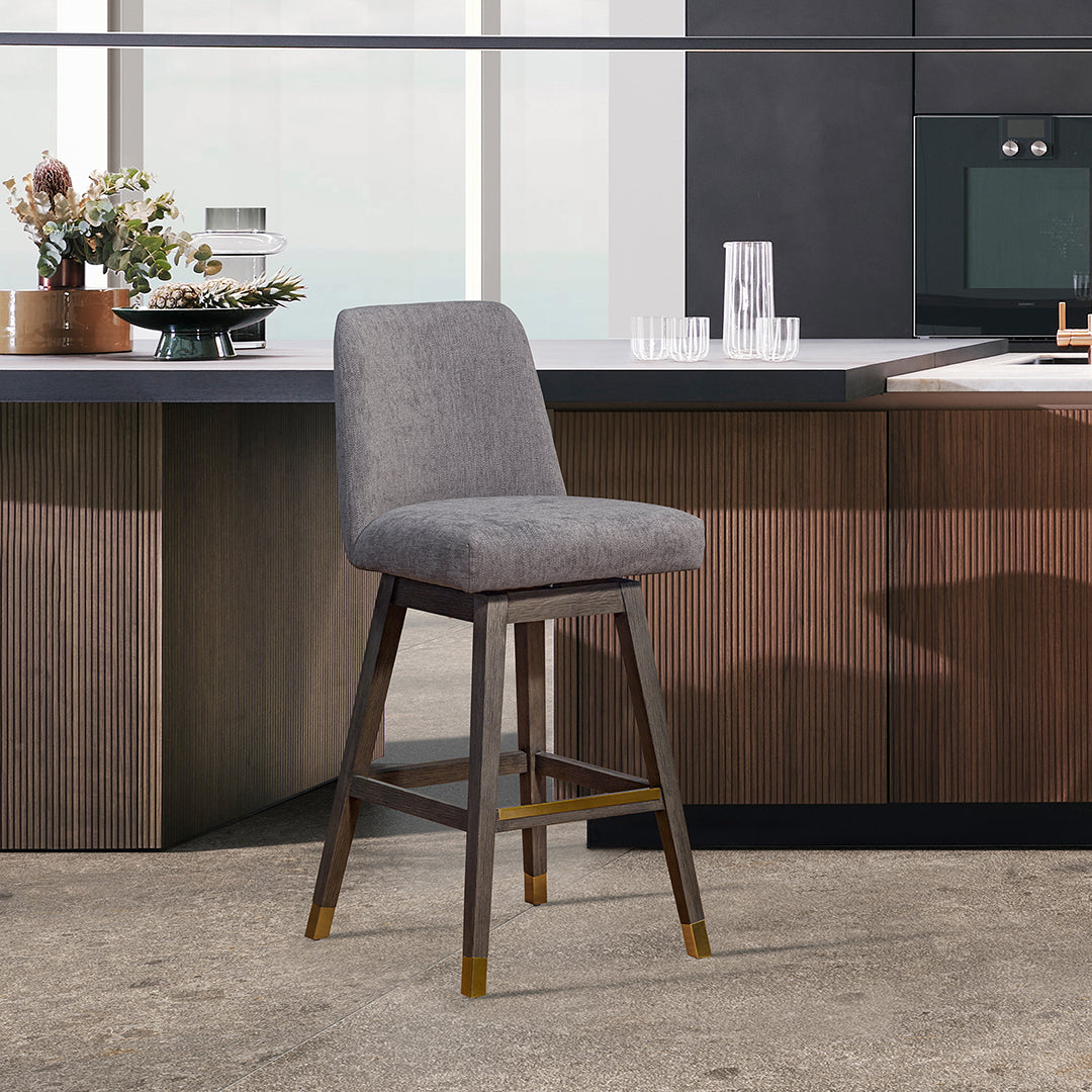 Alexandrea swivel adjustable height bar online stool