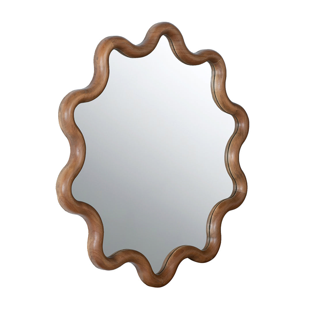 Wooden Wall Mirror