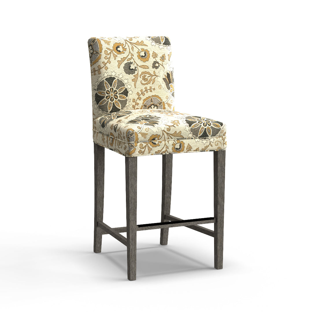 Taburete de mostrador tapizado Lindsay 