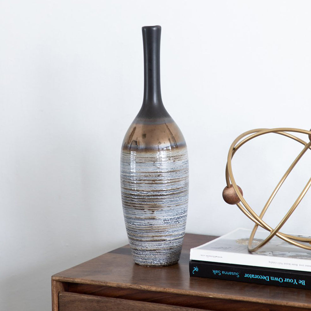 Copper Ceramic Vase III
