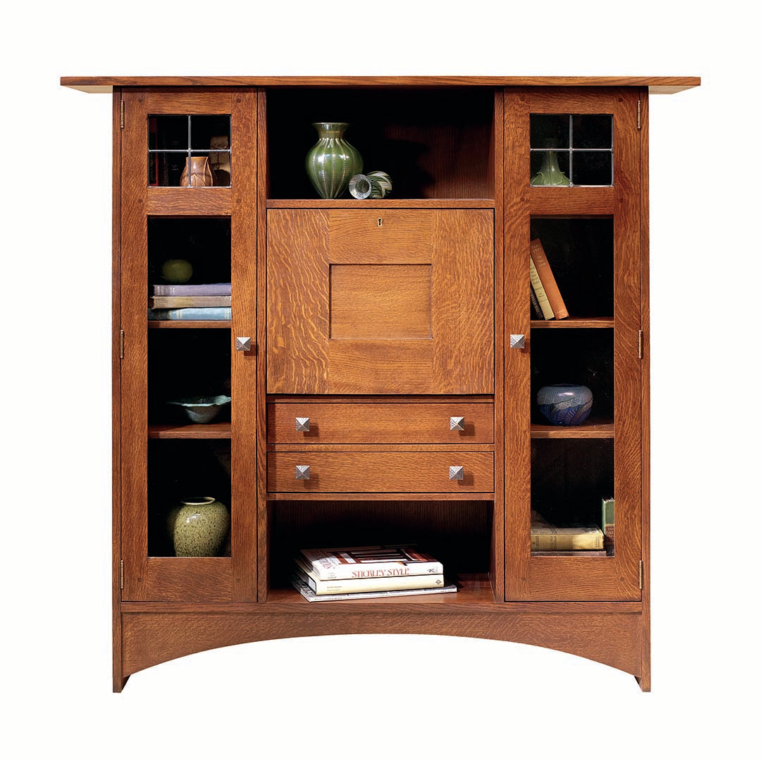 Harvey Ellis Fall Front Bookcase