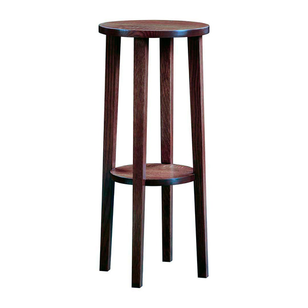 Little Treasures Round End Table II from L and J.G. Stickley Inc in Brown Solid Wood, Made in USA