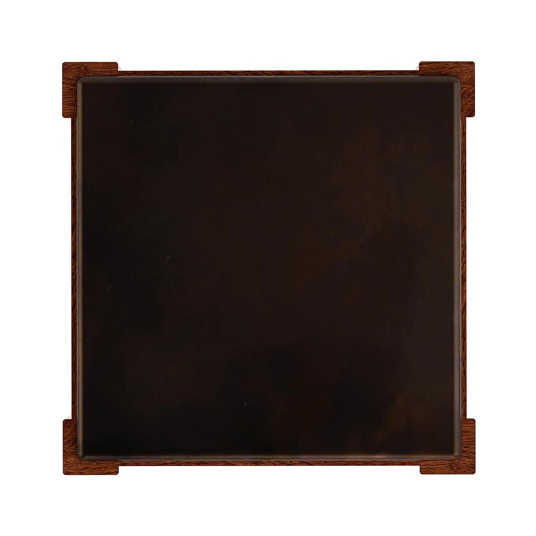 Mesa de bebidas con cubierta de cobre Mission 