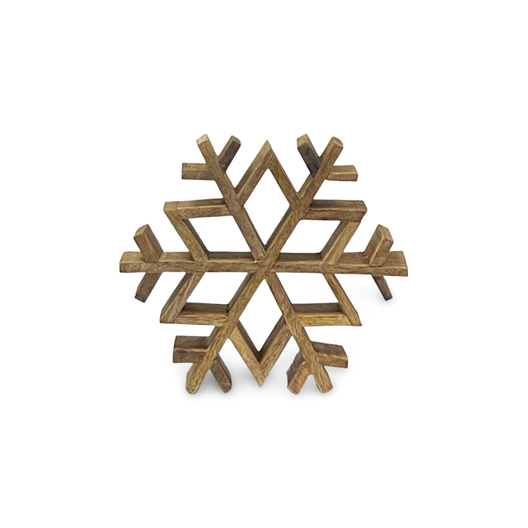 Wooden Snowflake