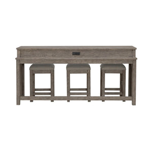 Skyview Lodge Console Table with Stools