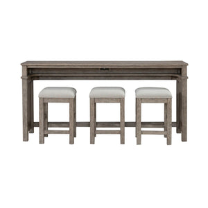 Skyview Lodge Console Table with Stools